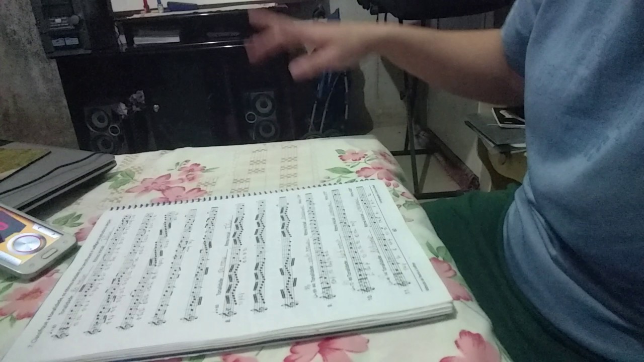 MTS exercício 7 pag 60 módulo 9 ( solfejo) com metrônomo