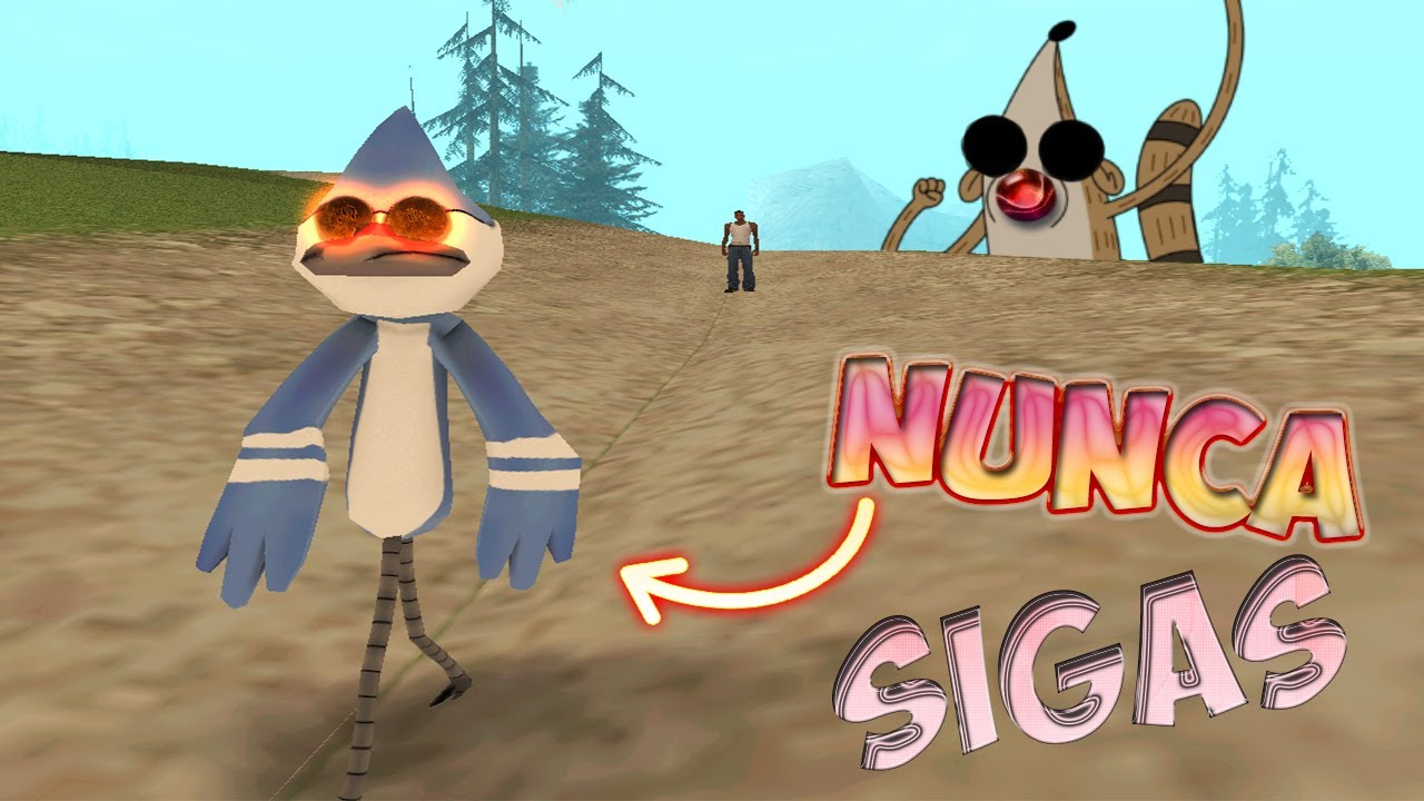 Nunca Sigas A Mordecai y a Rigby En el GTA San Andreas o te ocurrirá esto!!!