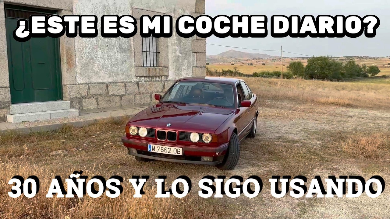 ¿Usarías este BMW de más de 30 años a diario? Yo sí.