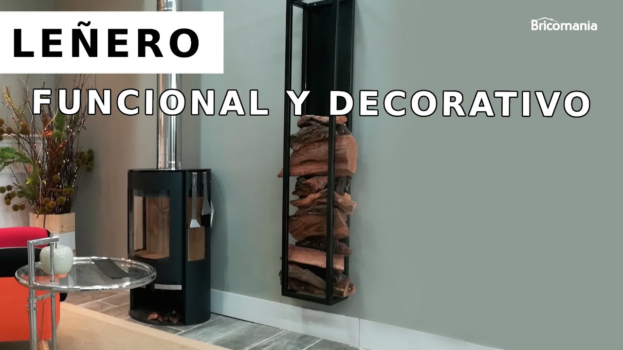 Cómo hacer un leñero funcional y muy decorativo para casa // Bricomania /