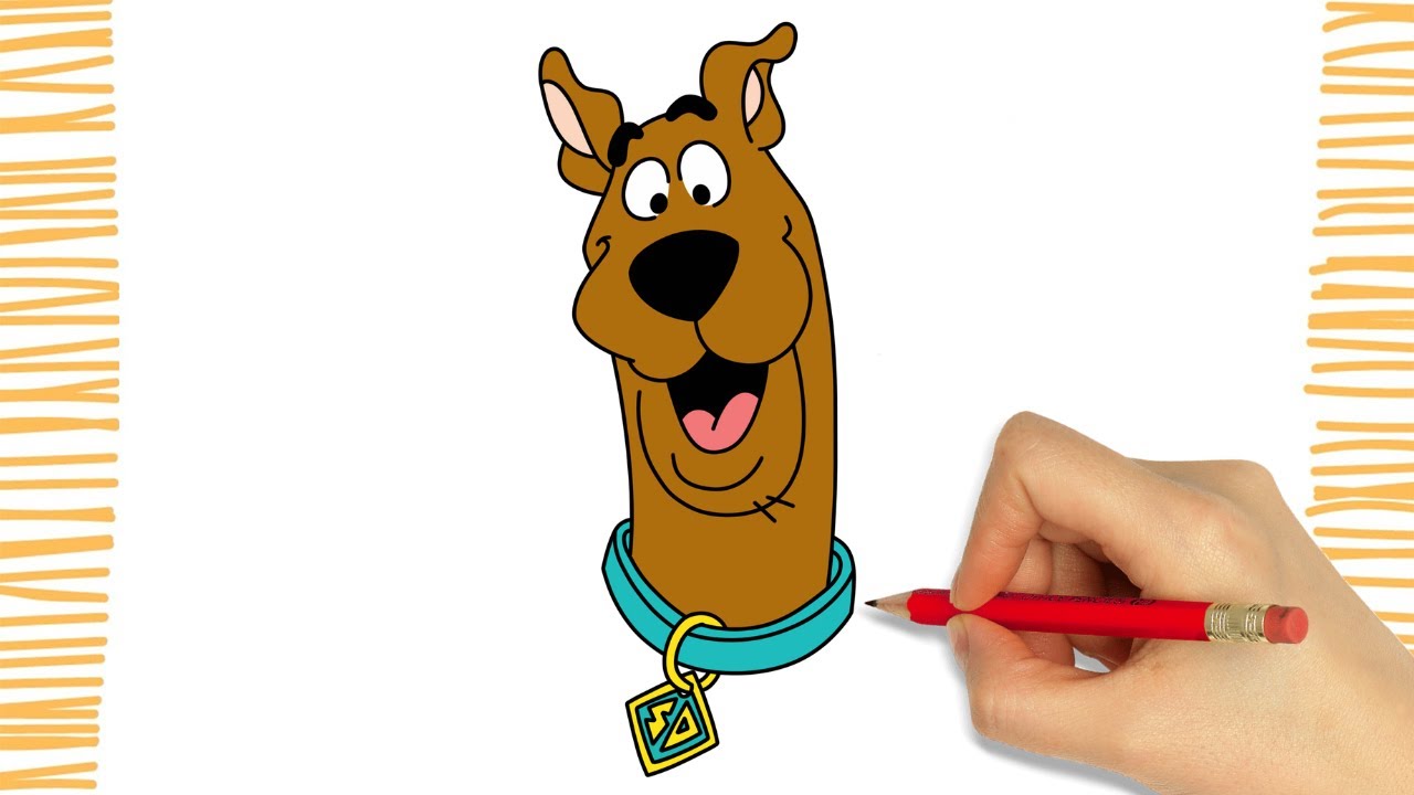 Como Desenhar o SCOOBY-DOO I Fácil