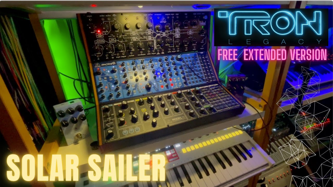 “Solar Sailer” Tron Legacy Cover CPM DS-2 Model 15 Hydrasynth Multi-Synth Ambient