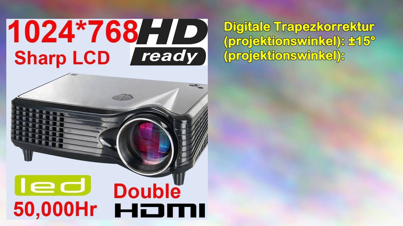 Kinlo Projector 1920x1080 Full Hd Led Lcd Tft