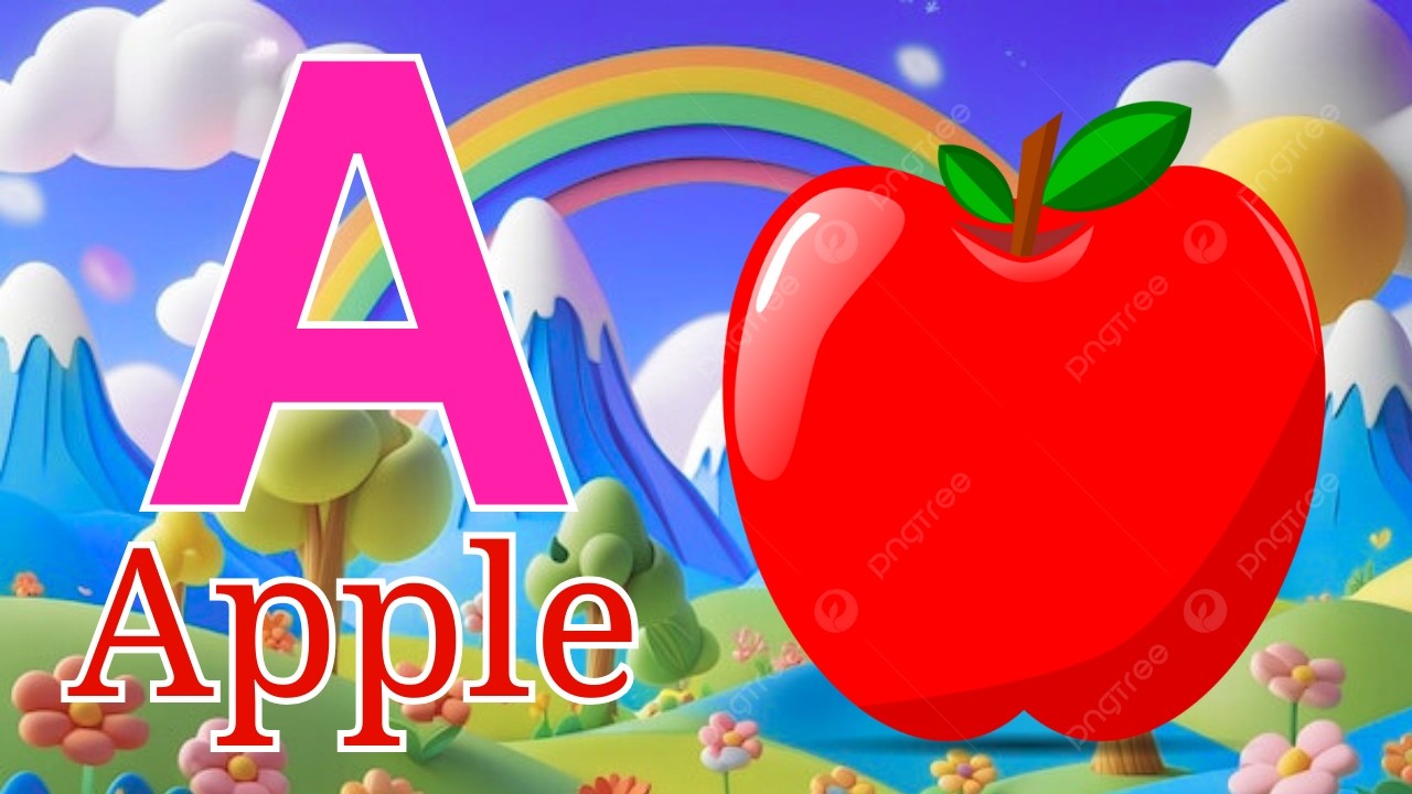 Phonics Song 2 with TWO Words in 3D - A For Airplane - ABC Alphabet | Nursery Rhymes & Kids Songs