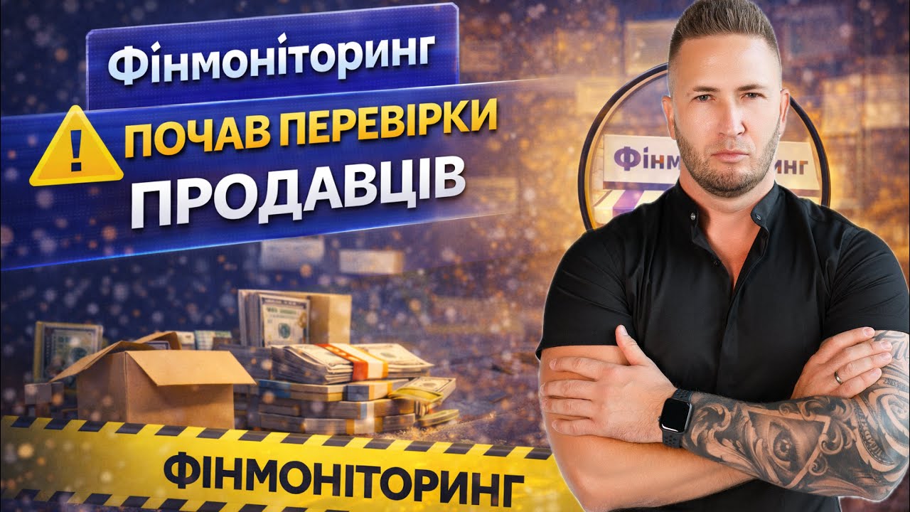 Фінмоніторинг почав перевірки продавців! Блокують кошти? Що робити бізнесу у 2026–2027