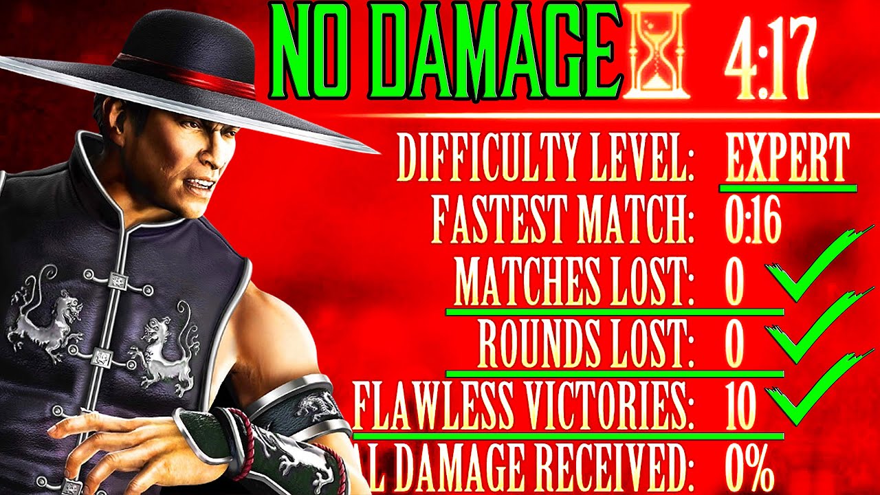 KUNG LAO EXPERT Arcade Ladder (NO DAMAGE / FLAWLESS VICTORY) MORTAL KOMBAT 9 / 4K 60 FPS