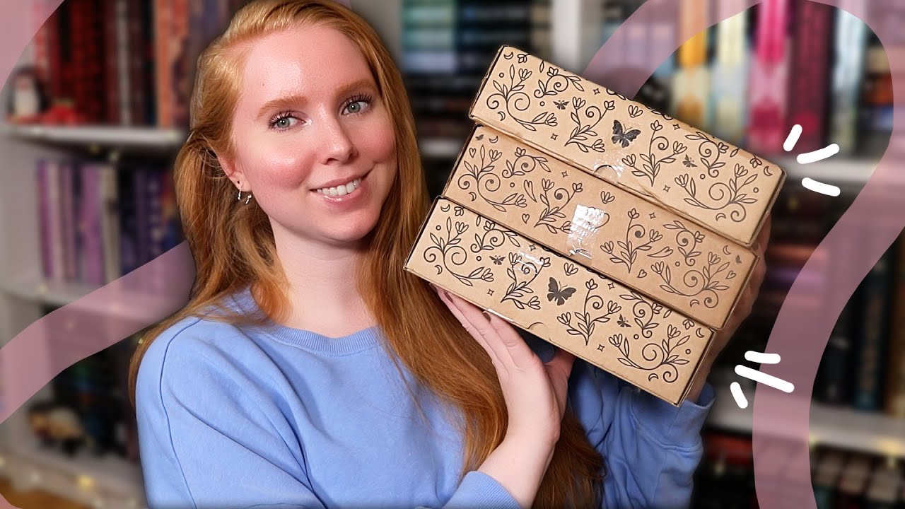 Triple FairyLoot unboxing! 🌹🪻 | FairyLoot February YA + Romantasy