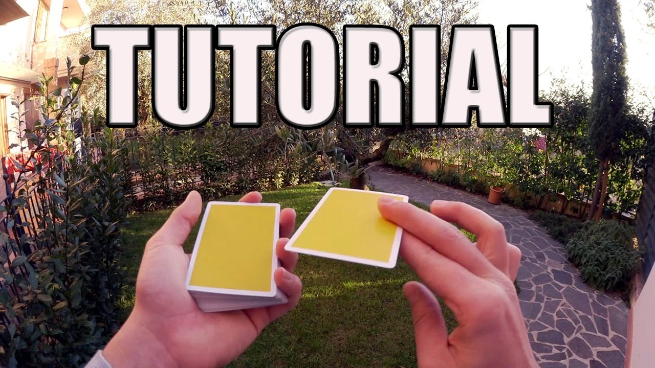 TUTORIAL - COME MUOVERE LE CARTE COME UN MAGO - Tutorial Bullet e Flicker