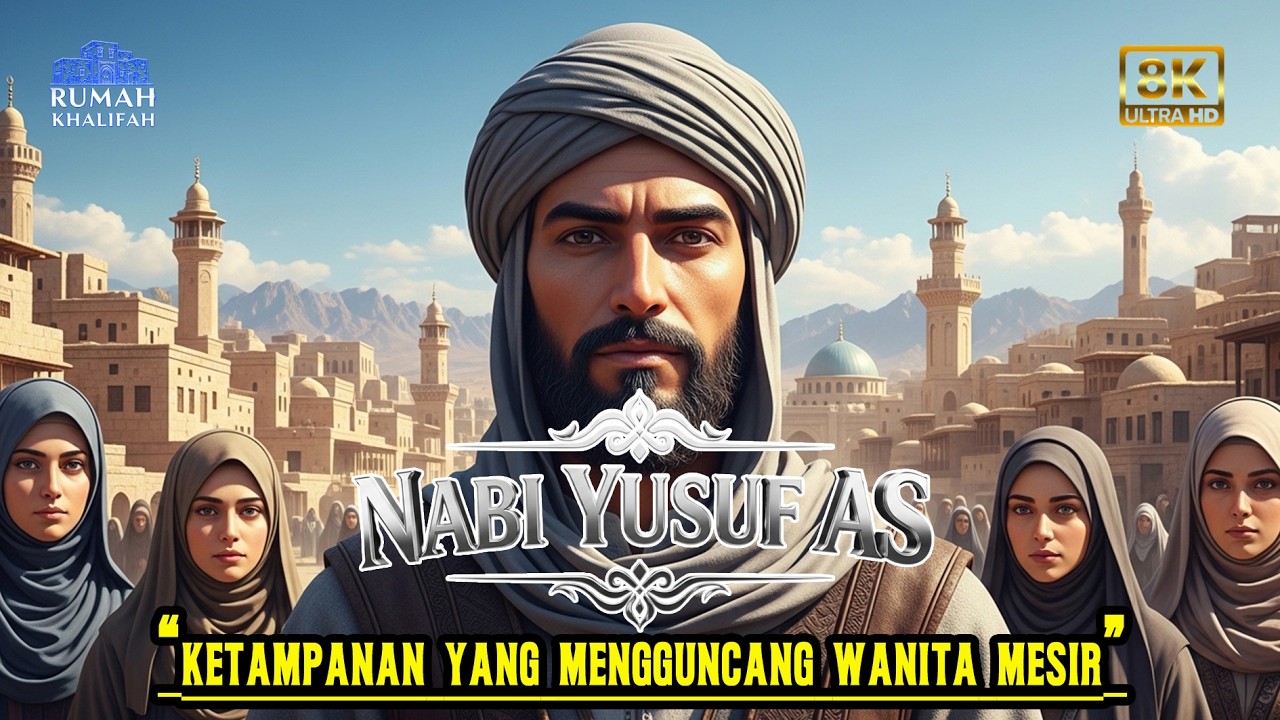 Kisah Nabi Yusuf AS‼️ Ketampanan yang Mengguncang Seluruh Wanita Mesir