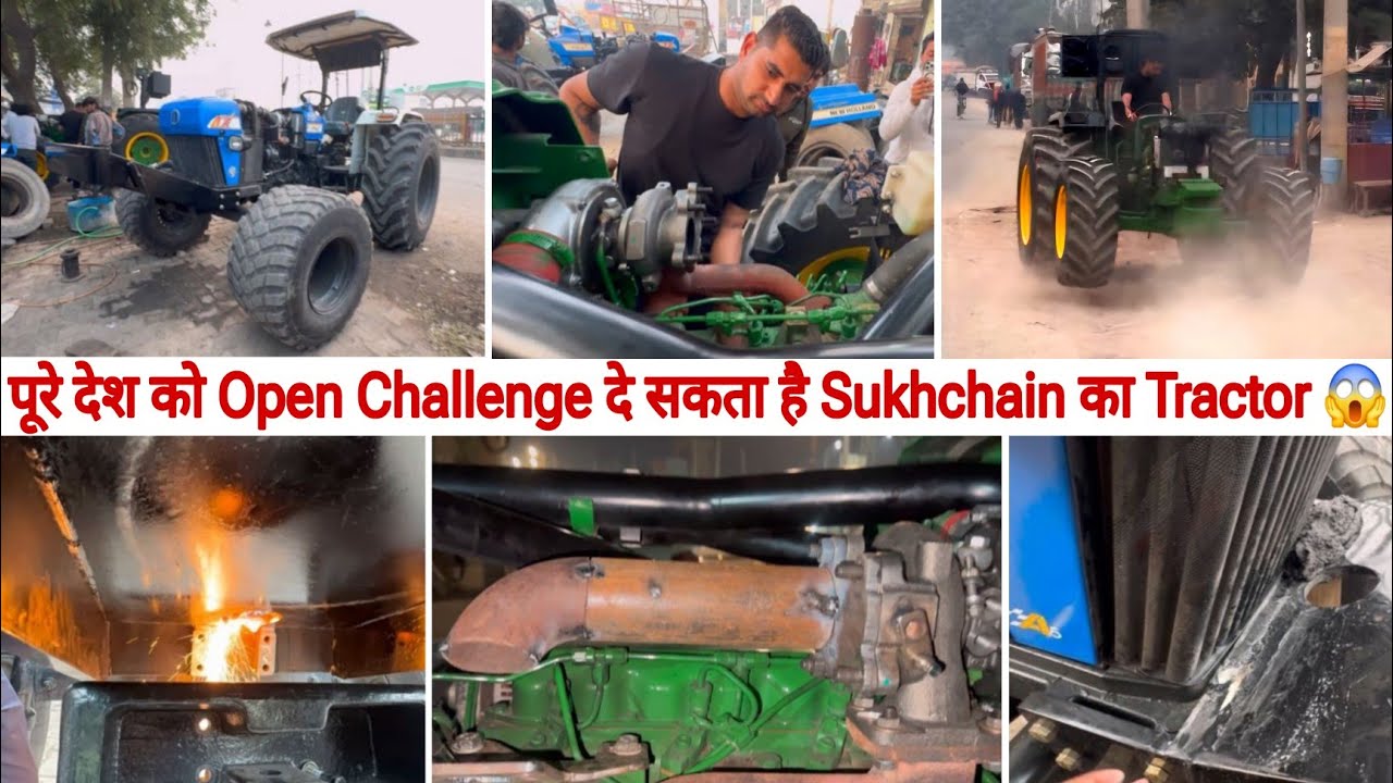 5075 ने लगा दी आग 🔥 // New Holland silancer Work doon // 61 no turbo कर दी फिट 🤘