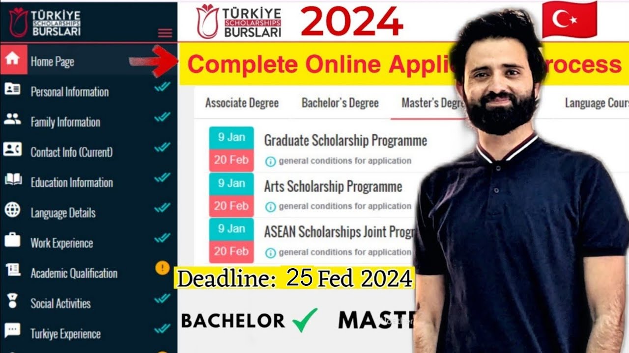 How to apply for Turkey Burslari Scholarship 2024|online Application Process | No IELTS | MBBS