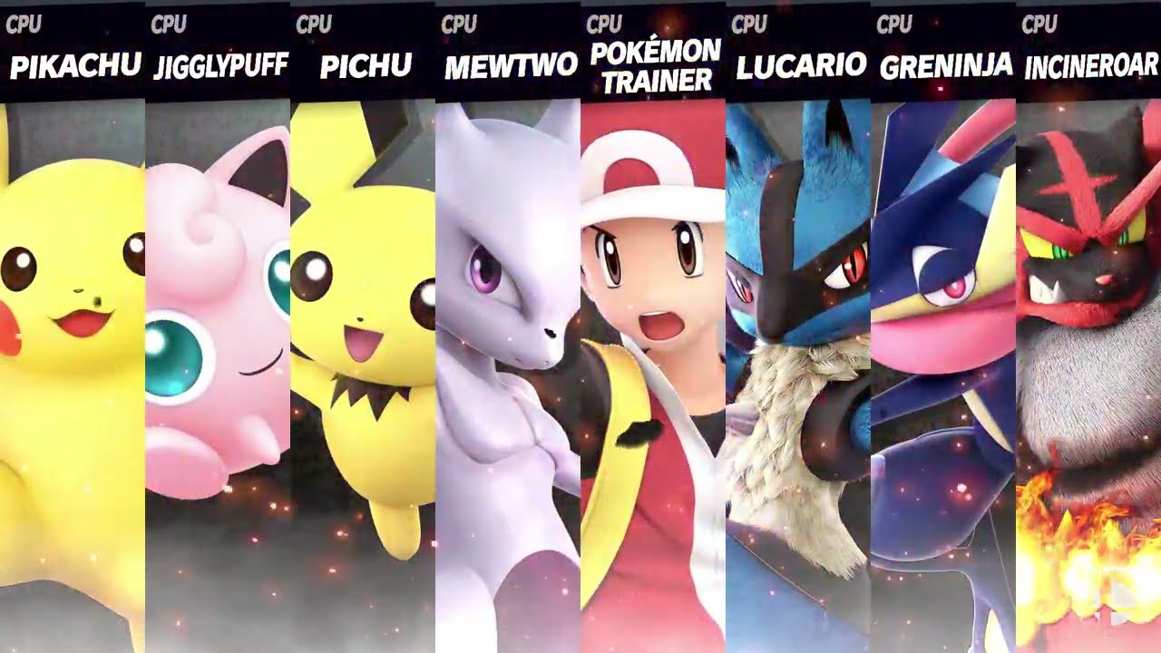 Super Smash Bros. Ultimate - Battle #3359 Celebrate 30 Years of Pokémon ⚡ 💧 🔥 🍃 (Late)