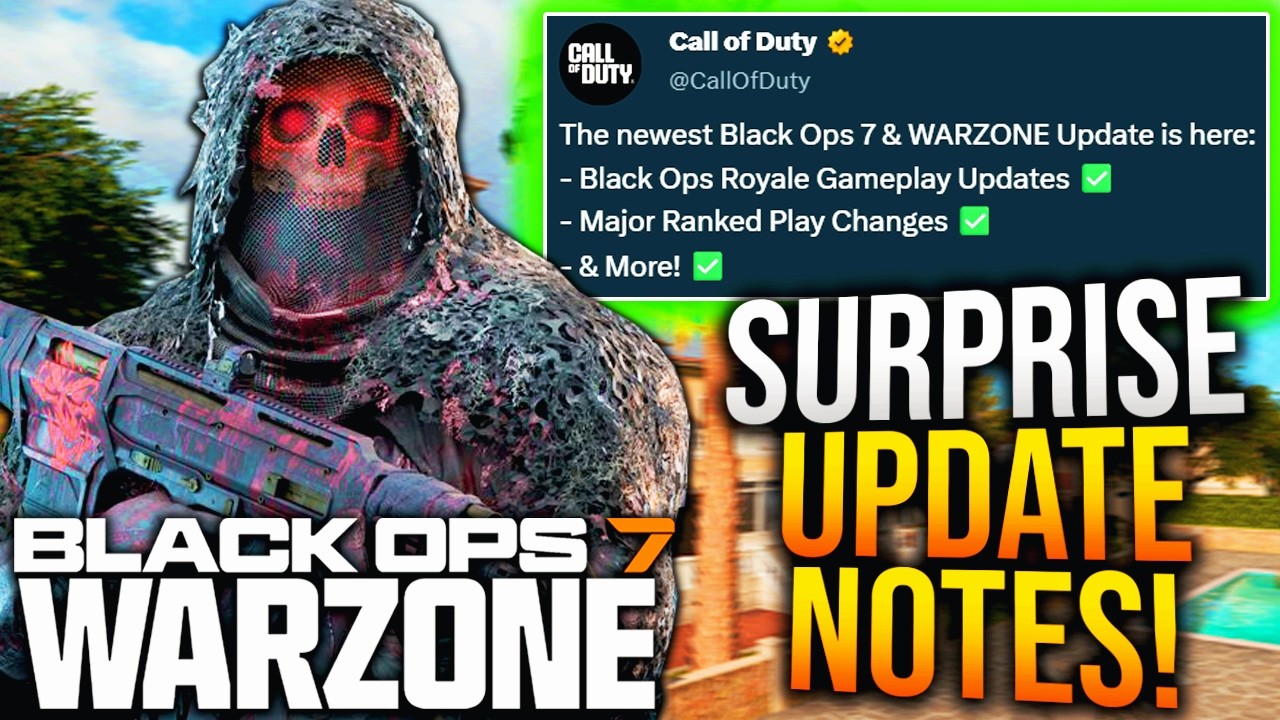 CALL OF DUTY’S New SURPRISE UPDATE PATCH NOTES! (Big BLACKOUT 2 CHANGES, BUG FIXES, & More)