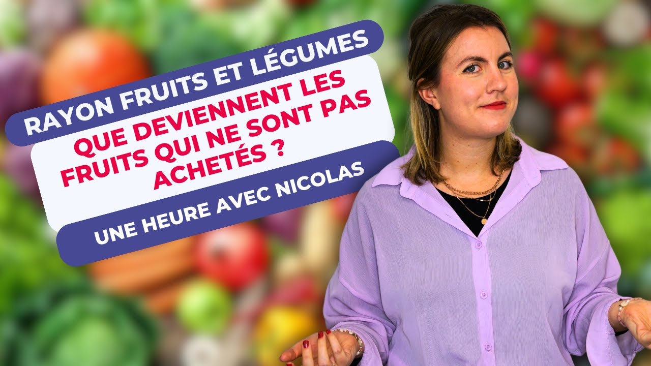 🔴 Live avec Nicolas : travailler au rayon fruits & légumes chez Super U 🍏🛒