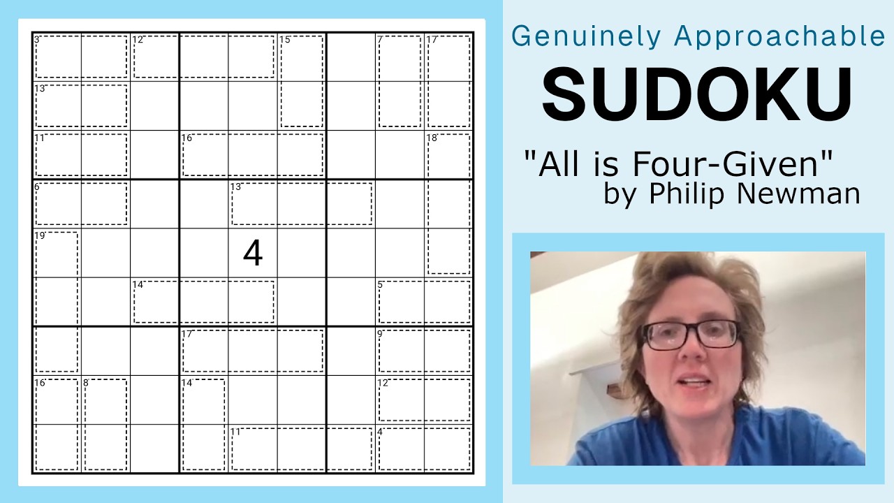 GAS Sudoku Walkthrough - All Is Four-Given by Philip Newman (2026-03-09)