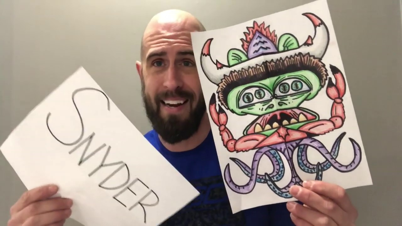 Symmetrical Name Monsters with Mr. Snyder