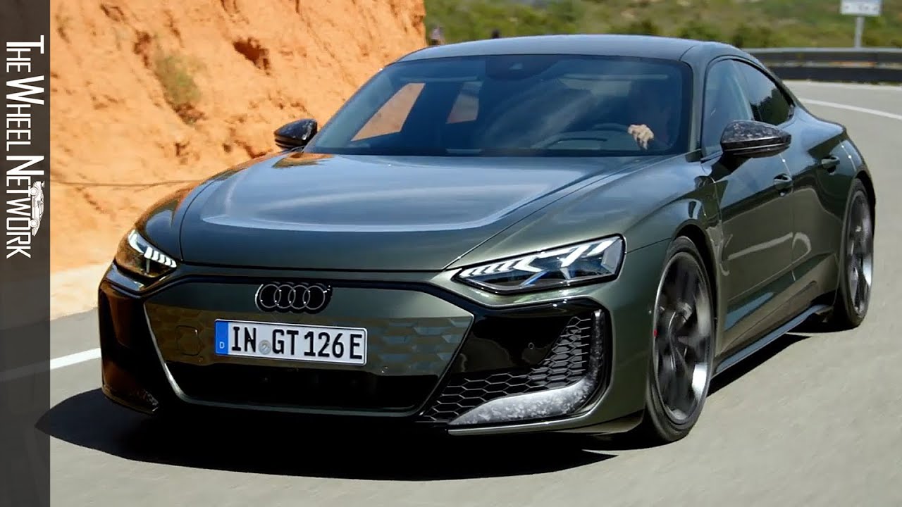 Презентация Audi e-tron GT 2025 года