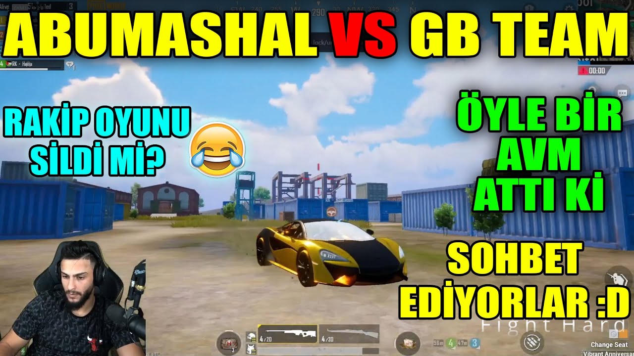 ABUMASHAL GB TAKIMINA ÖYLE BİR AVM ATIYOR Kİ! RAKİP OYUNU SİLCEK Mİ?  😀😀