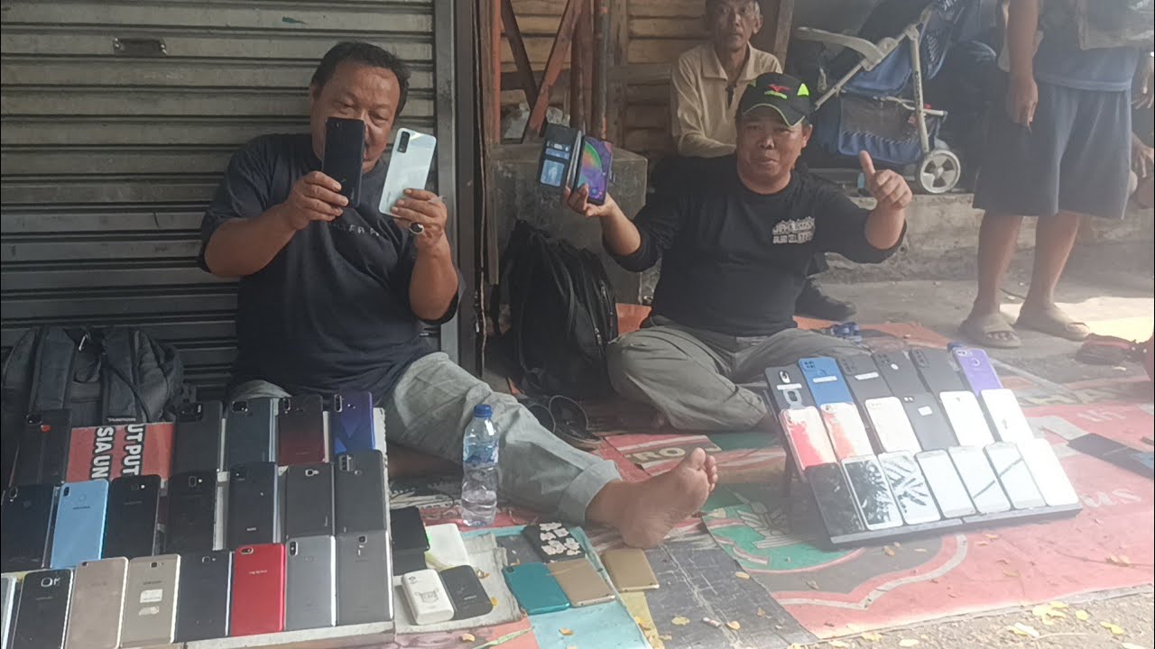 HP SPEK DEWA MURAH‼️ADA DI PASAR LOAK JATINEGARA|| LAPAK BANG KIMUNG