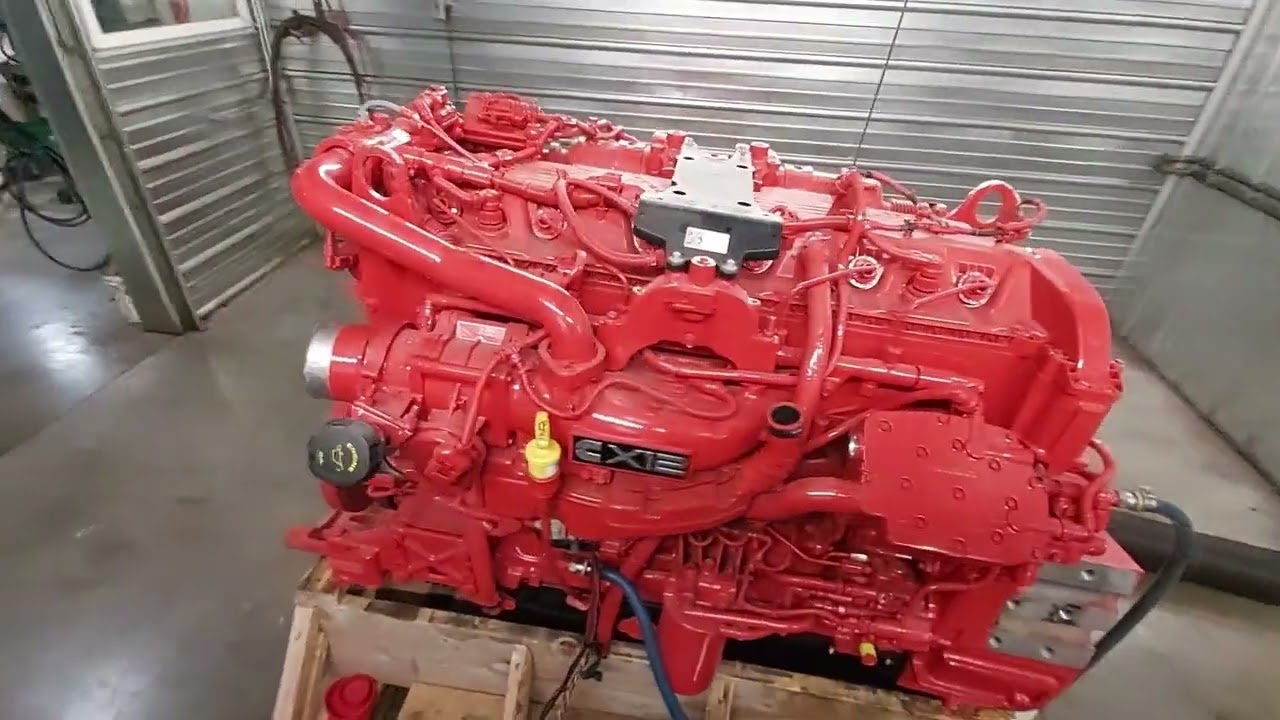 New Cummins X12 Engine Test Run 500-18547
