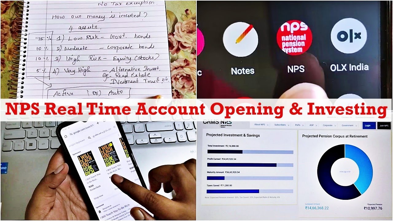 NPS Account Opening & Investing 500 Rupees in Live (Tamil) | Money Saving Tips