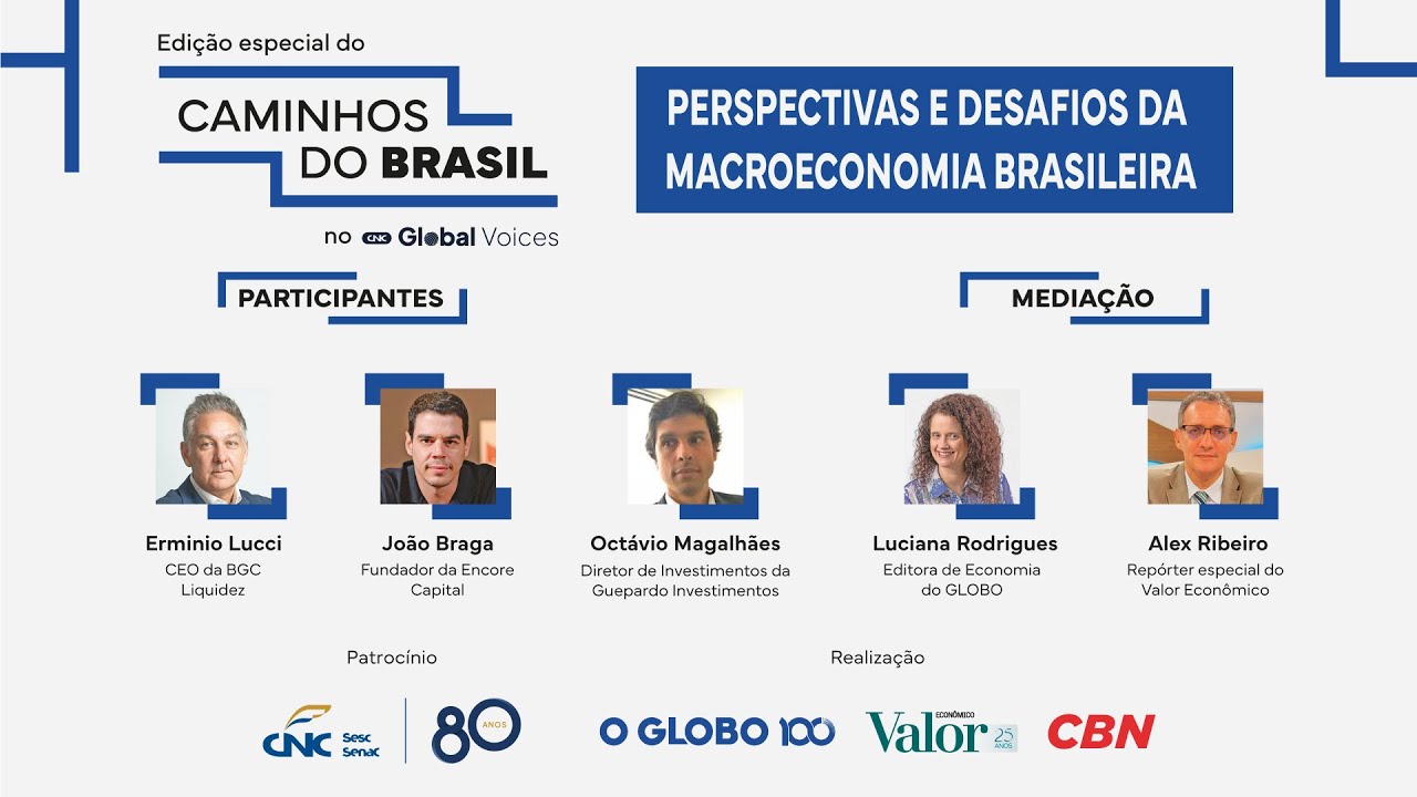 Perspectivas e desafios da macroeconomia brasileira&nbsp;| CAMINHOS DO BRASIL