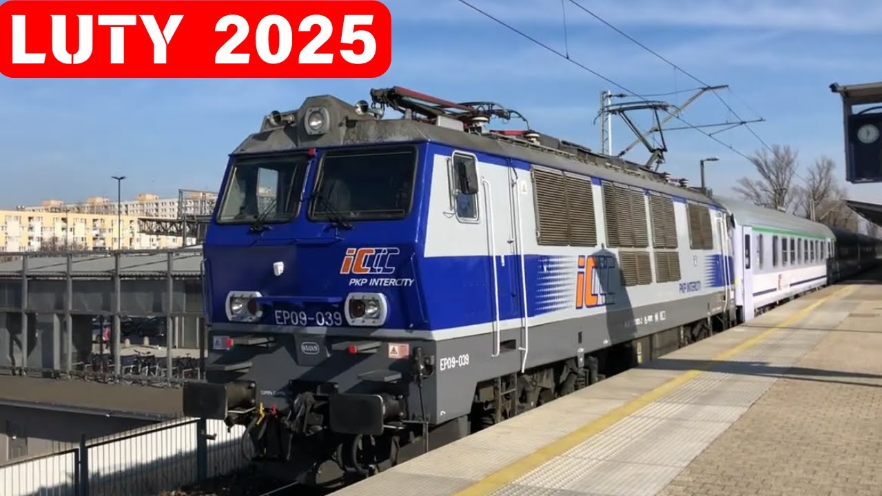 Pociągi w Warszawie luty 2025