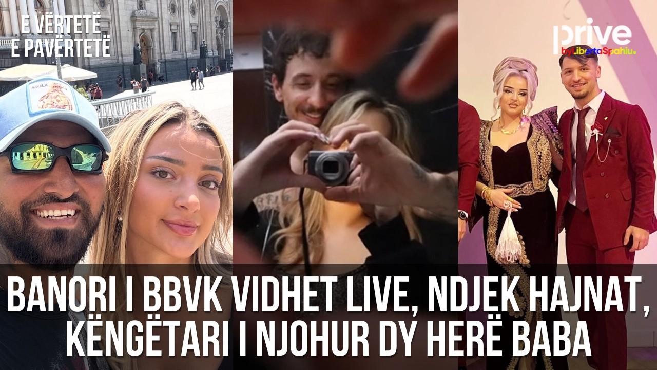 Banori i BBV vidhet live, ndjek hajnin, këngëtari i njohur dy herë baba fshehurazi, krizë në lidhje