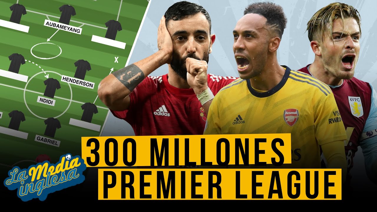 Hacemos un EQUIPO de la PREMIER con 300 MILLONES | ft. La Media Inglesa
