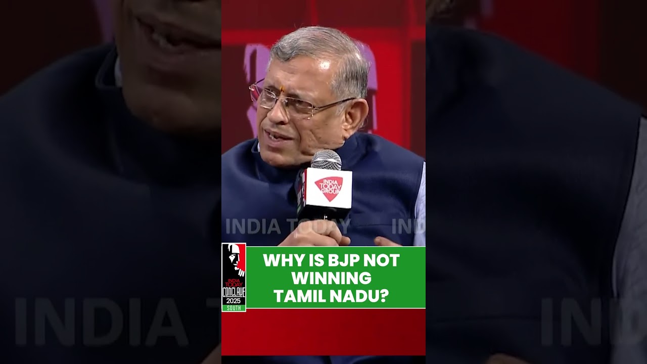 Why is the BJP not winning in Tamil Nadu? | S Gurumurthy | #indiatodayconclavesouth #tamilnadu
