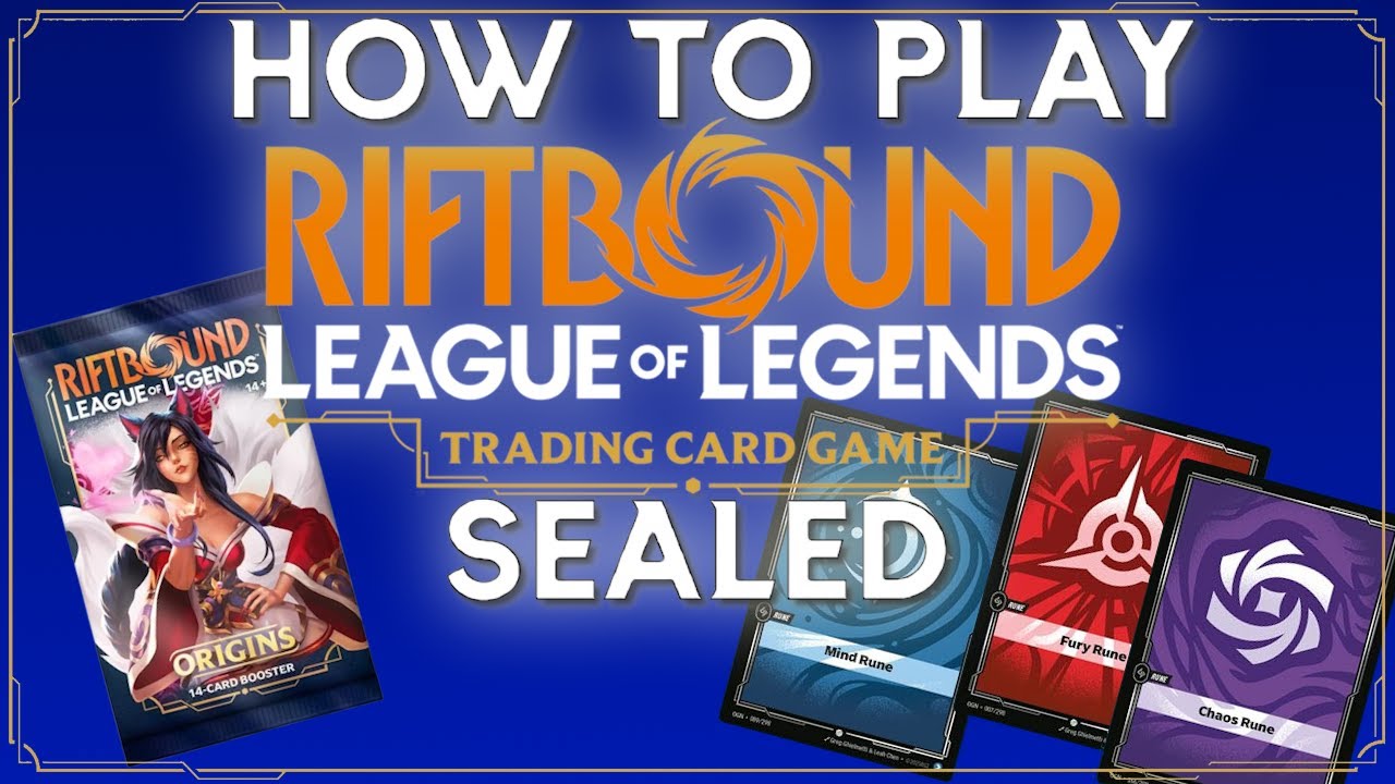 Riftbound Sealed Event Rules, Its a Whole New Game