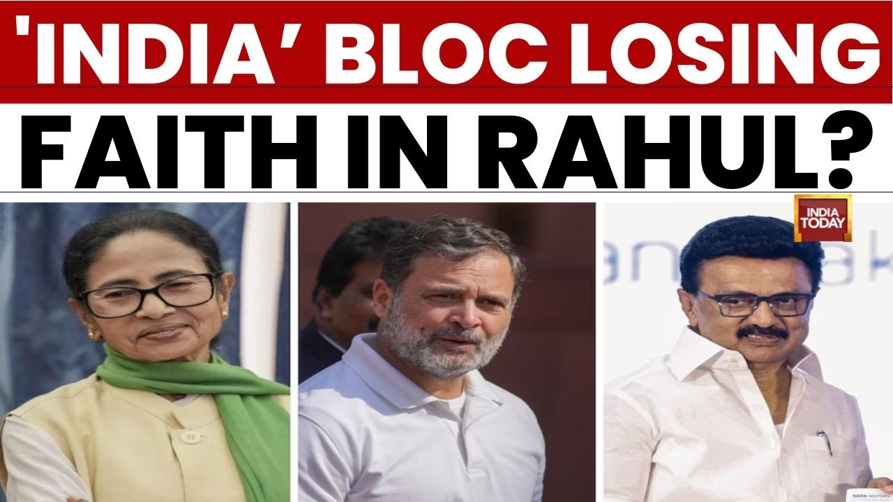 India Bloc Leadership Crisis: Regional Parties Suggest Mamata Banerjee and MK Stalin Over Rahul