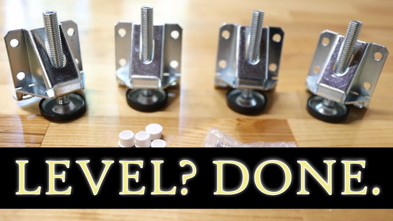 How to Install Heavy Duty Leg Levelers