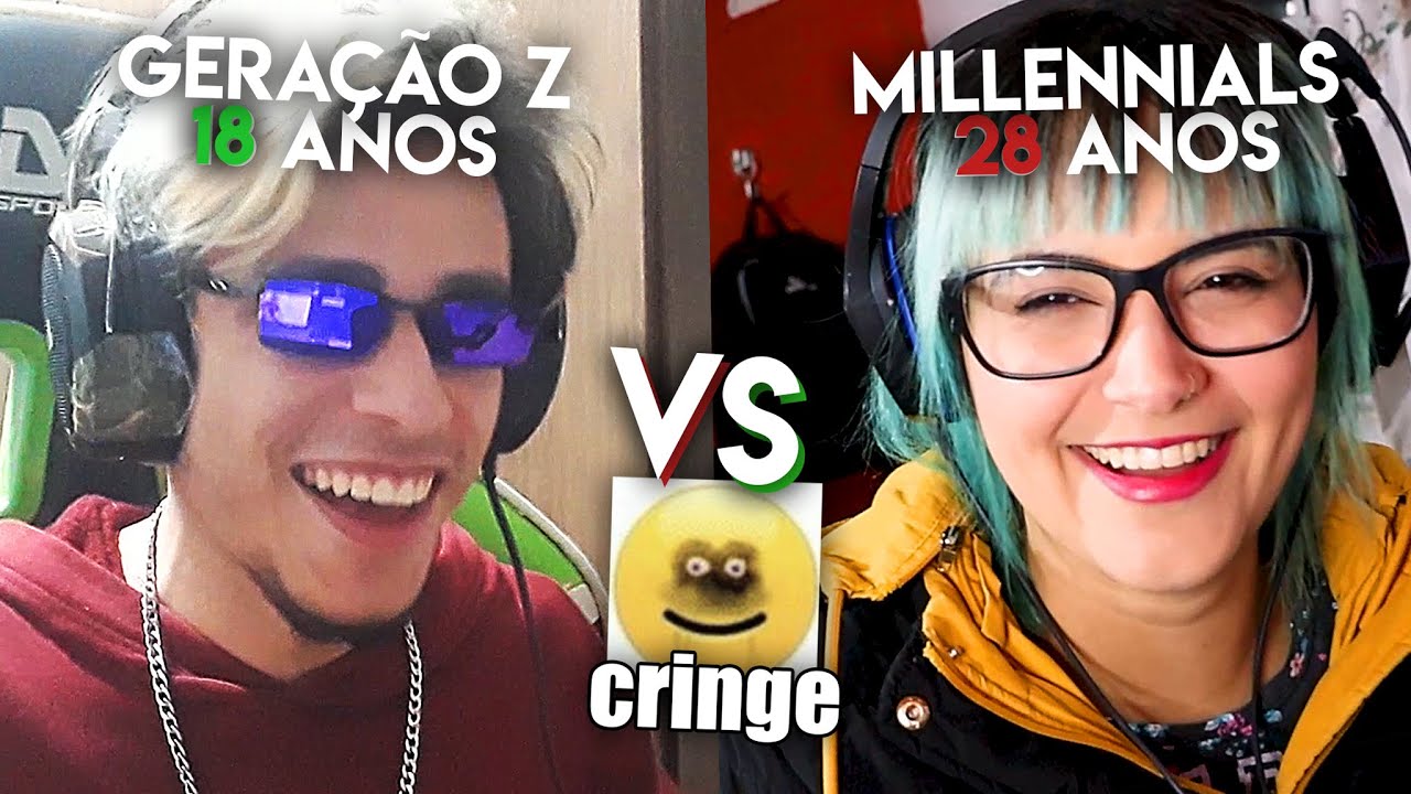 GERAÇÃO Z OU MILLENNIALS, QUEM É MAIS CRINGE?
