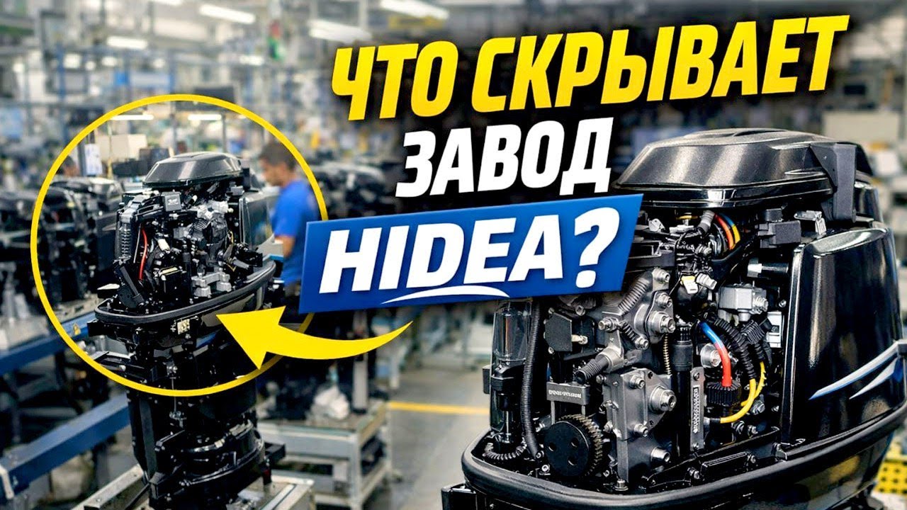 🔧 Что скрывает завод Hidea как на самом деле делают лодочные моторы