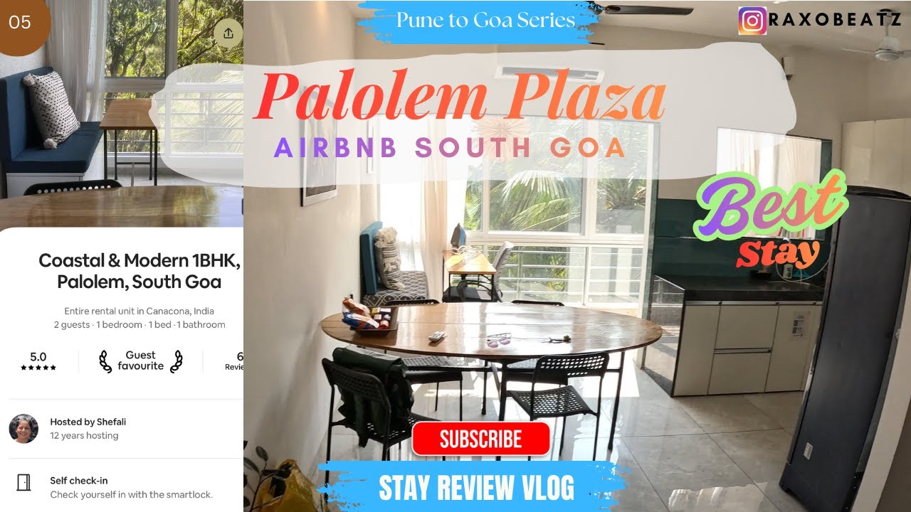 Palolem Plaza South Goa Airbnb Stay l Goa Series 2025 l Goa Stay Review l Palolem Beach Stay Options