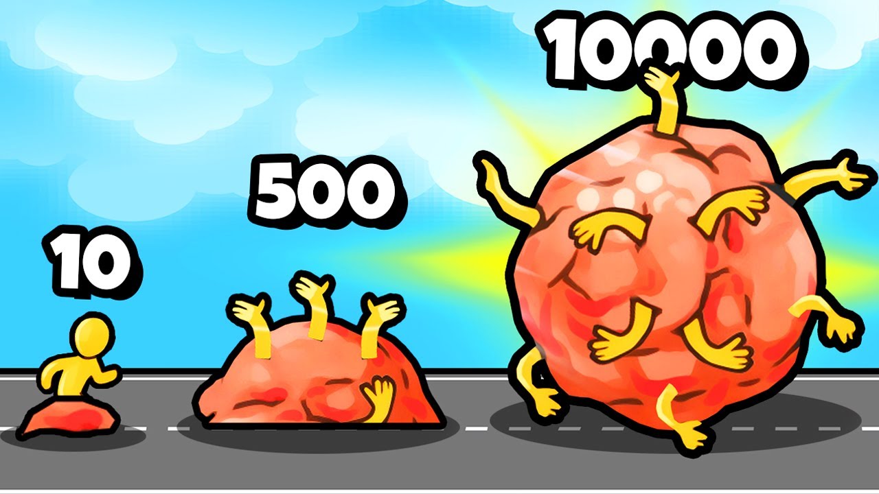 ЭВОЛЮЦИЯ ШАРИКА ИЗ ЛЮДЕЙ, МАКСИМАЛЬНЫЙ УРОВЕНЬ! | Meat Ball Monster Rampage
