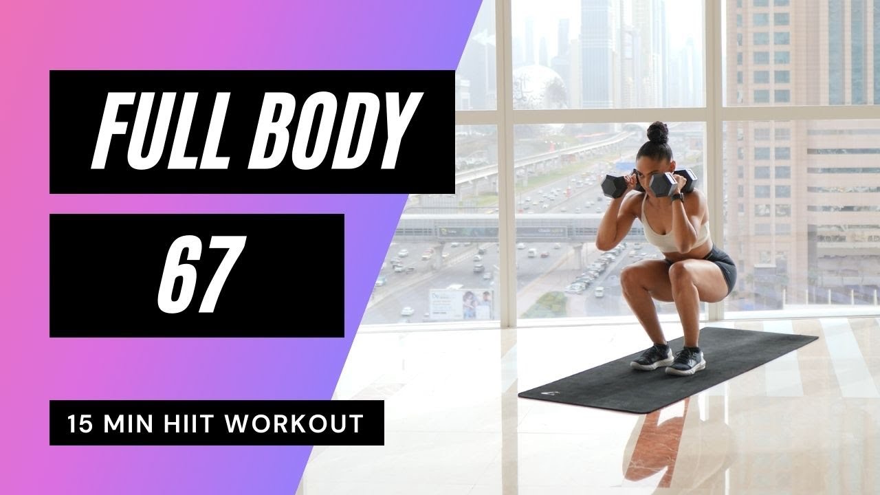 15 MIN FULL BODY WORKOUT // HIIT | MrandMrsMuscle