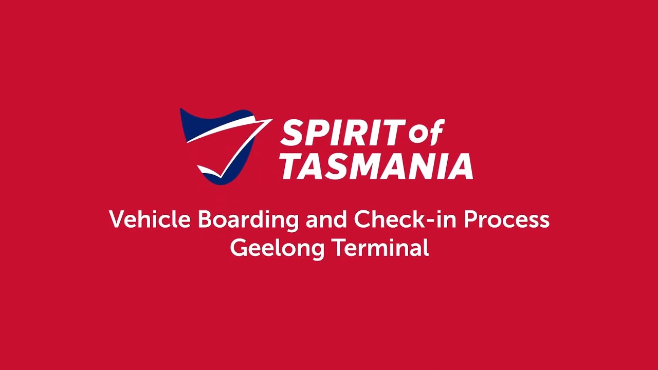 Boarding Spirit of Tasmania in Geelong