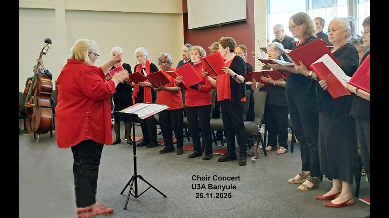 HALLELUJAH* Leonard Cohen*Choir U3A Banyule*Kareene Deppeler*Shanthie De Mel*Dancercise2health*Austr