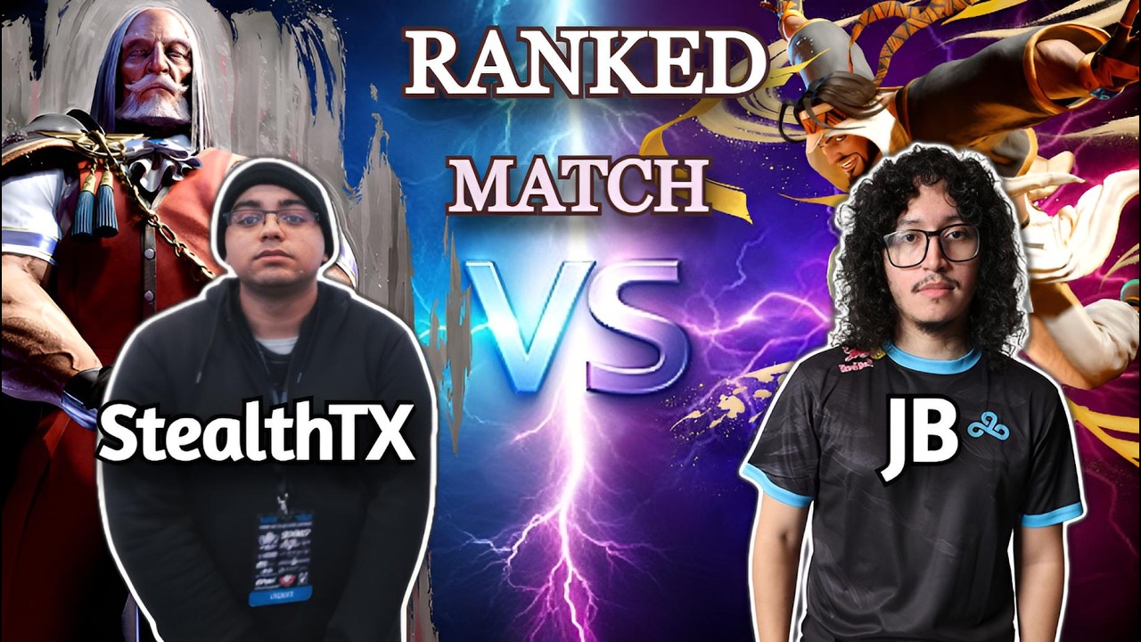🔥SF6➤ StealthTx (Jp) Vs JB (Rashid) ➤ High Level RANKED🔥