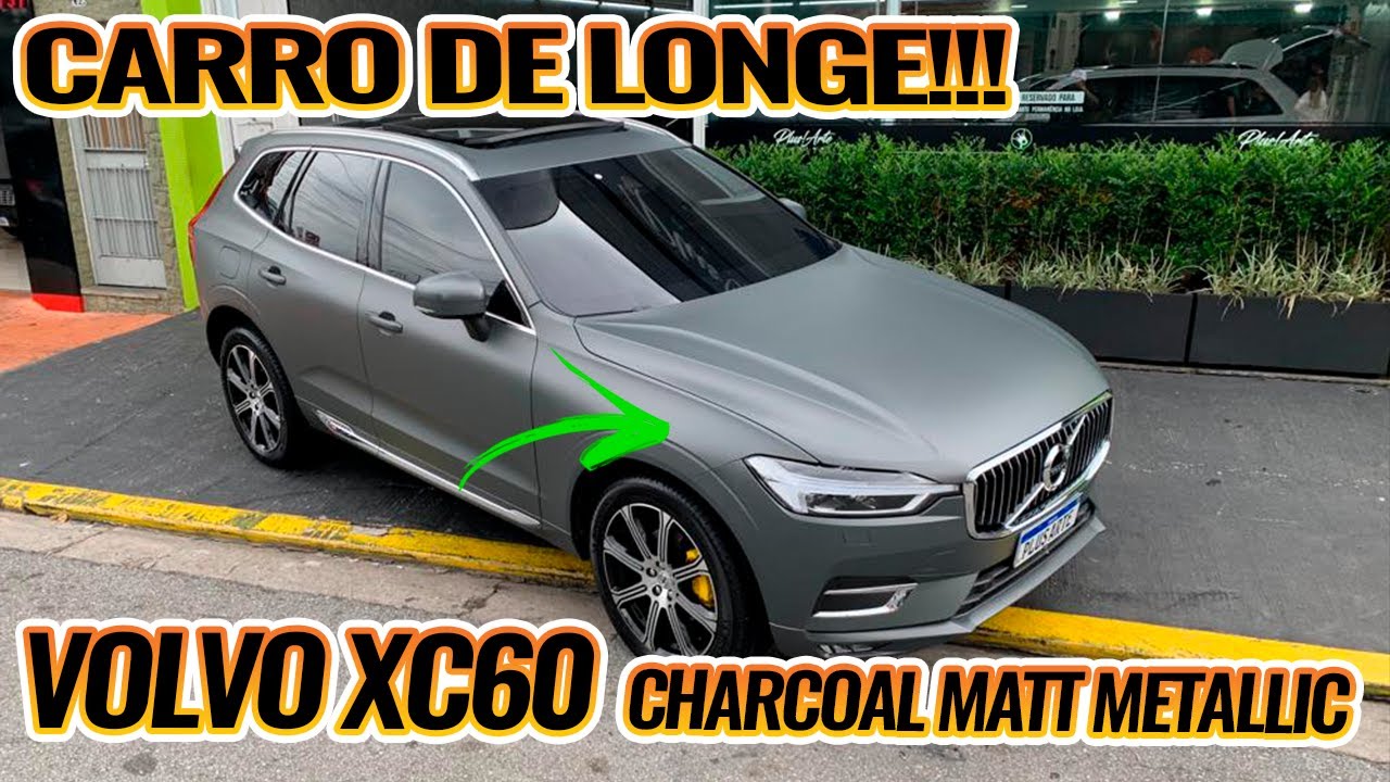 VOLVO XC60 CHARCOAL MATT METALLIC #Plusarte #Envelopamento