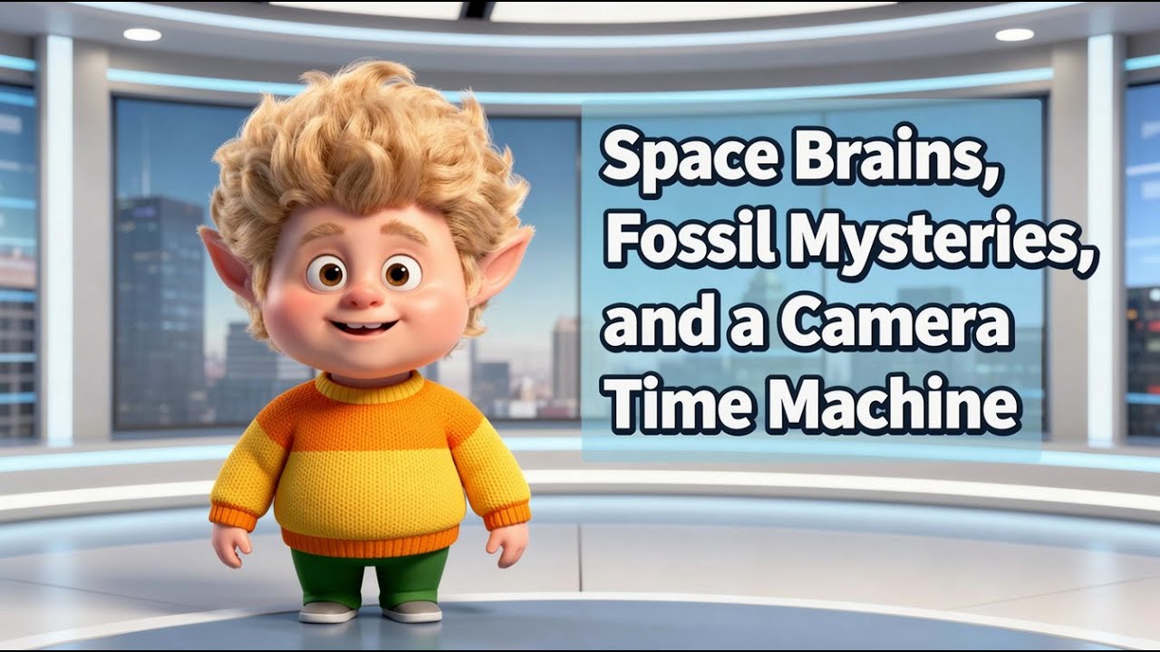 Space Brains, Fossil Mysteries, and a Camera Time Machine | Big Brain News Ep. 59