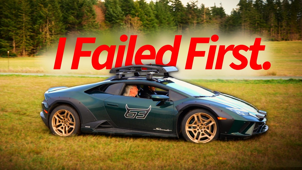 A Wholesome Lamborghini Ride With My High School Teacher