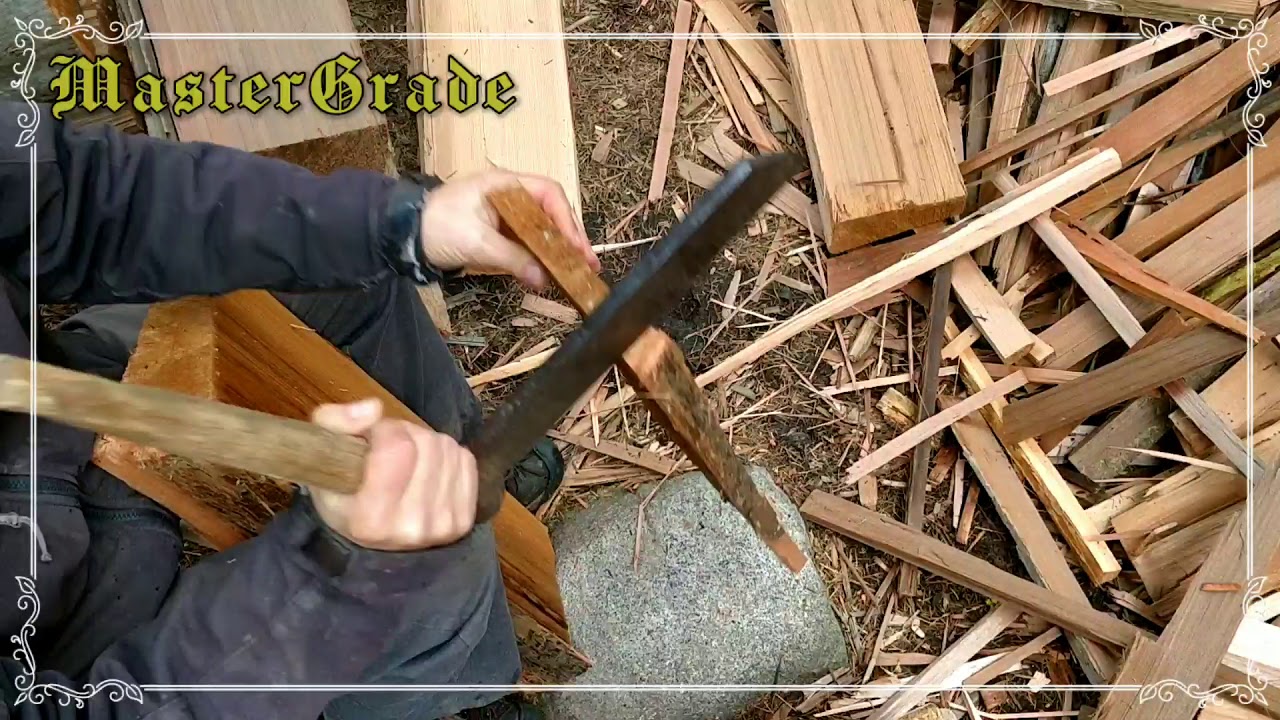 How to Split Cedar Shakes using Froe and Mallet Hand Tools - Tutorial for Beginners - Craftsmanship