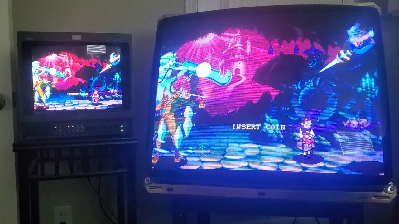 Sony PVM-14M2U & WEIYA Makvision 38, MiSTer FPGA