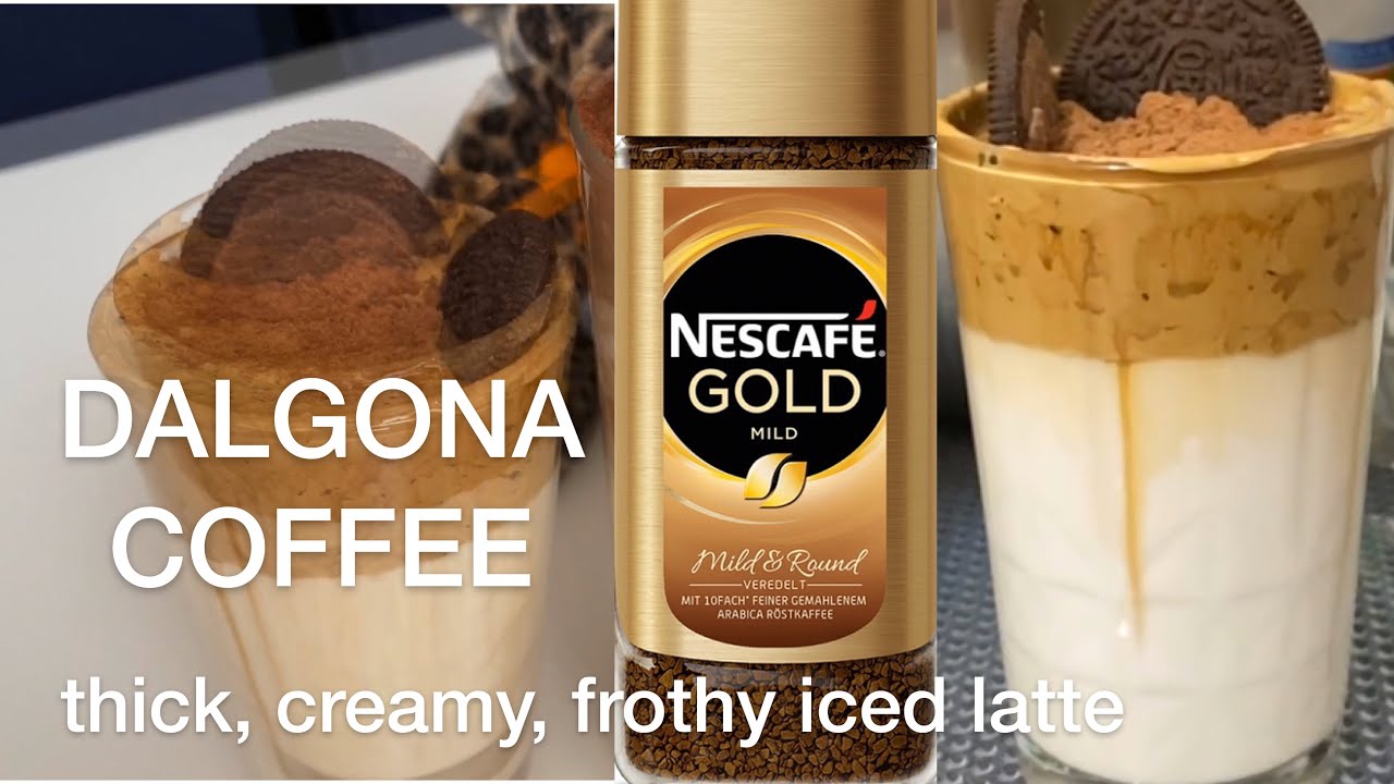 DALGONA COFFEE | Quarantine Coffee Challenge