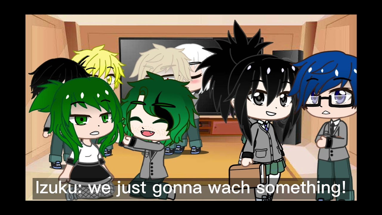 bnha student + inko react to 