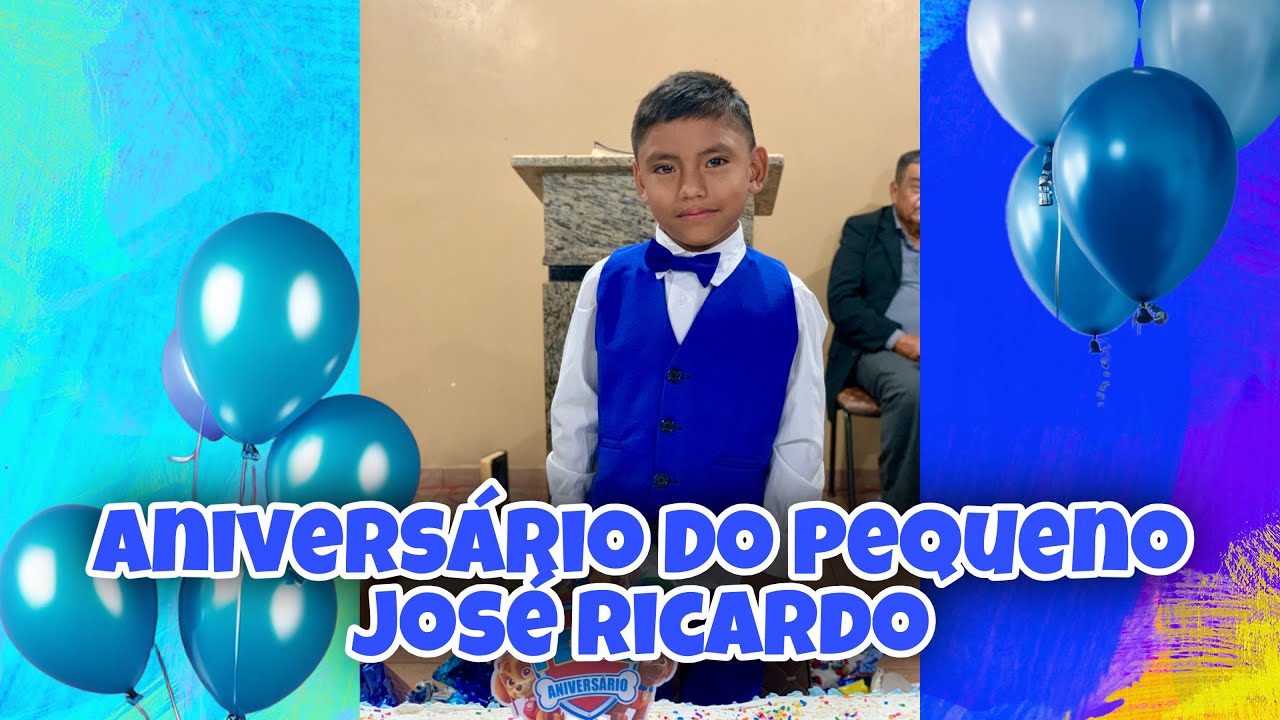 Aniversário Do Pequeno José Ricardo 