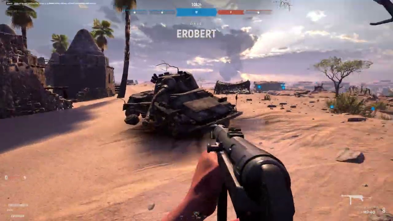 Hell Let Loose # Zweite Schlacht von El Alamein stößt auf starke Gegenwehr! Vorrücken !!! # 4K
